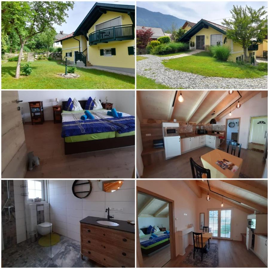 Apartments Edelweiss & Enzian - Gaestehaus Zum Fuchs Hermagor-Pressegger See Exterior foto